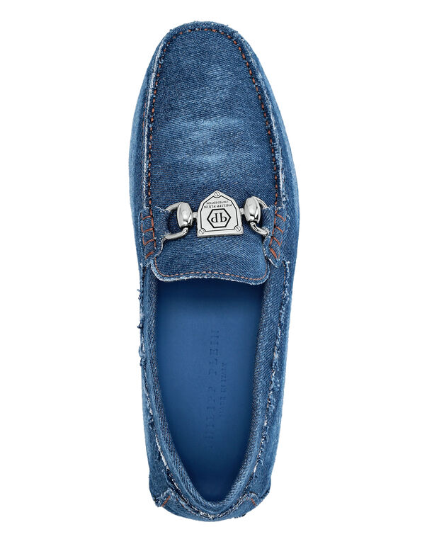 Denim Moccasin middle blue