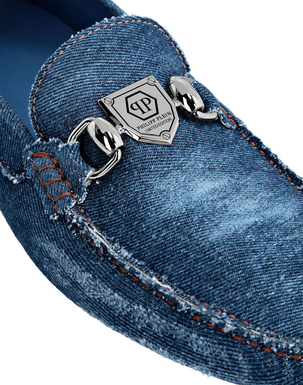 Denim Moccasin middle blue