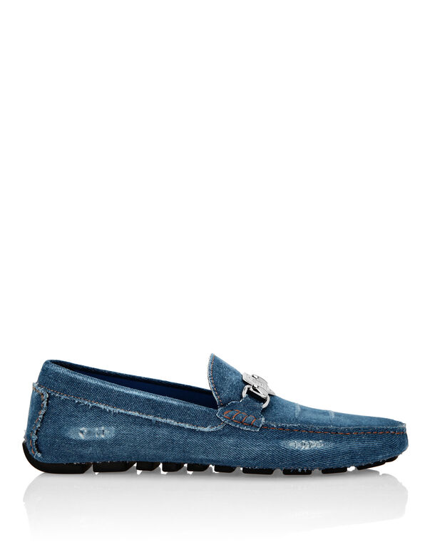 Denim Moccasin middle blue