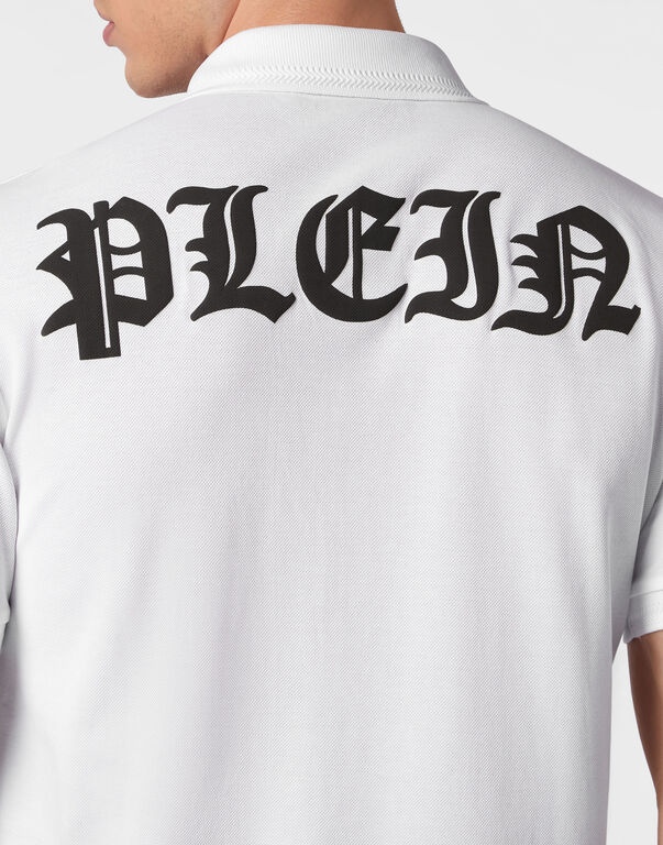 Polo shirt SS Gothic Plein white 5 Polo shirt SS Gothic Plein white