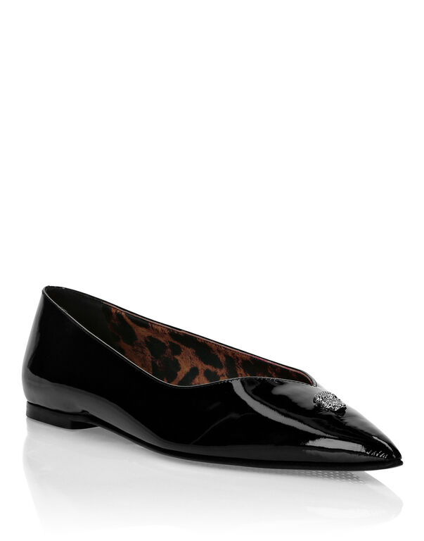 Ballet Flats Skull black