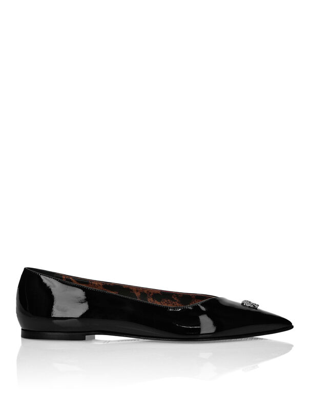Ballet Flats Skull black