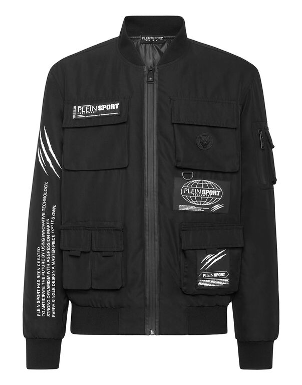 Nylon Bomber black