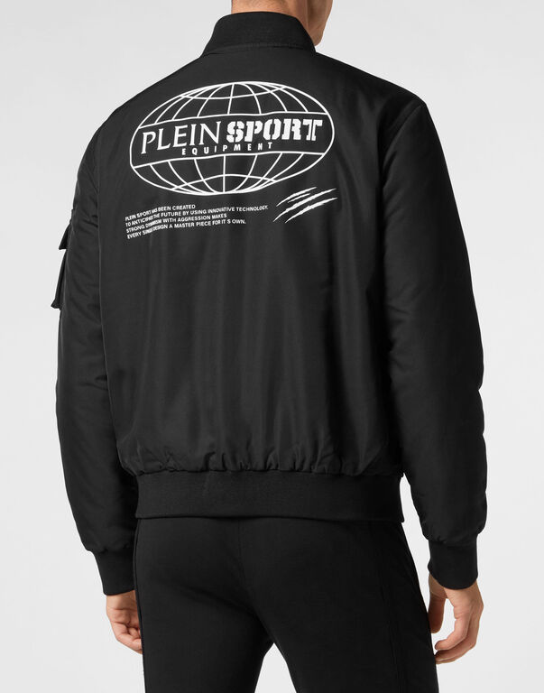 Nylon Bomber black