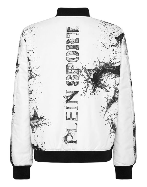 Bomber Plein Sport Splash white