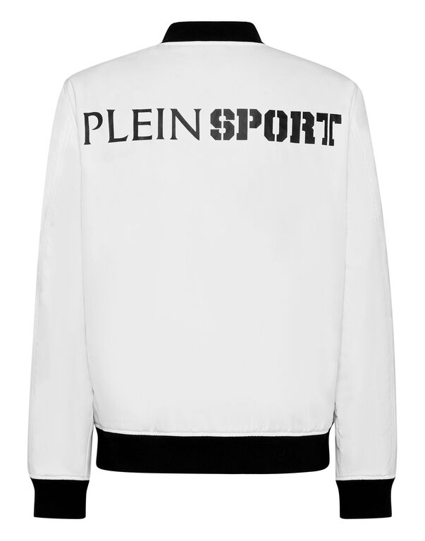 Bomber Scratch white
