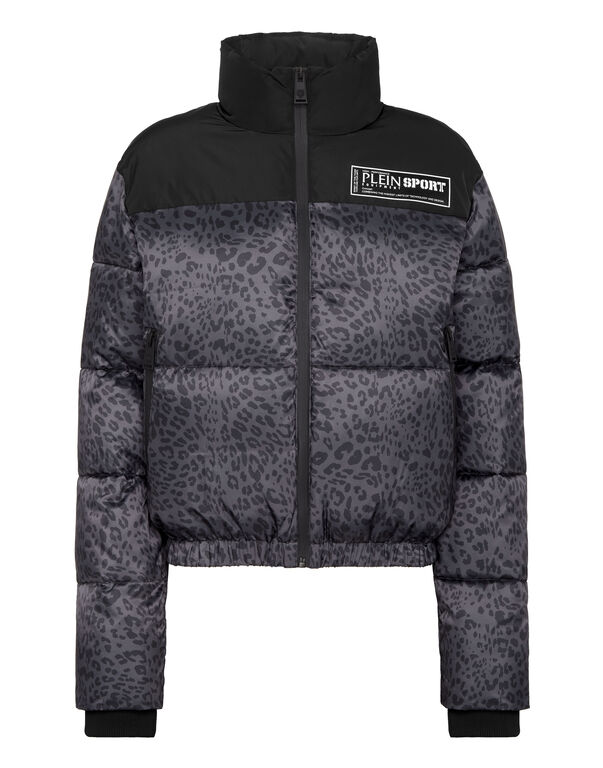 Basic Bomber Leopard black