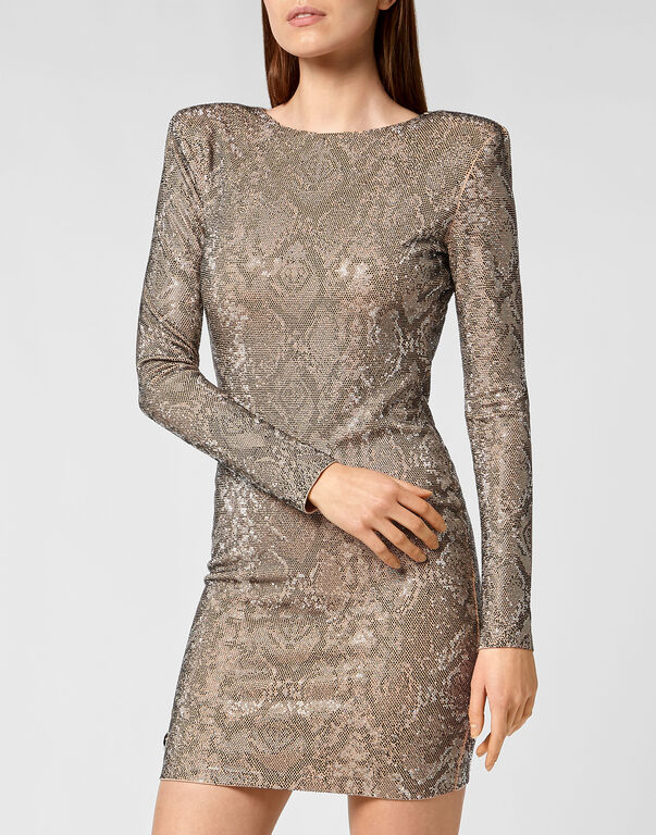 NEVADAPYTHONCRYSTALDRESS with Crystals python