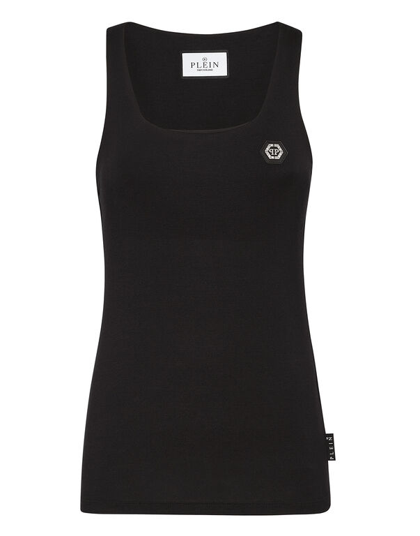 Tank Top Hexagon black