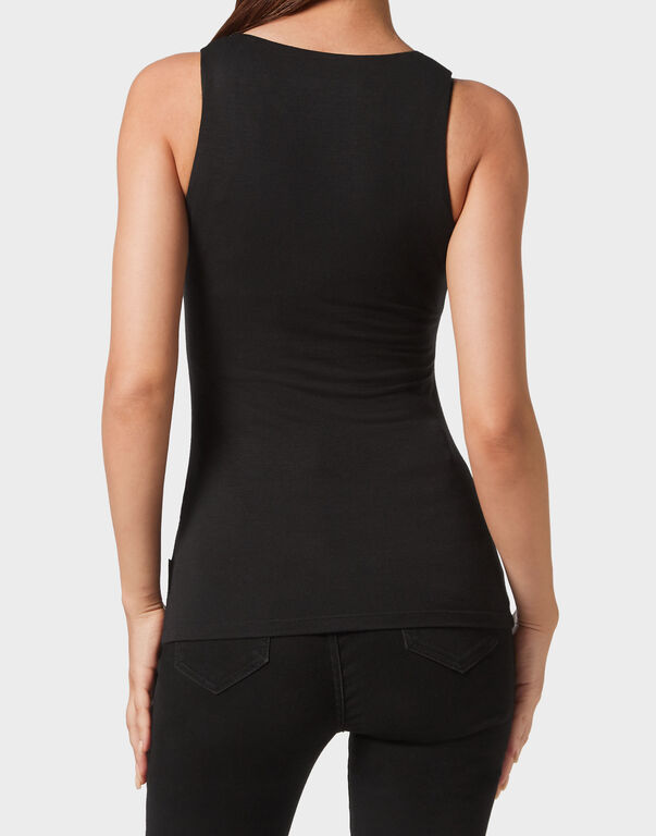 Tank Top Hexagon black 3 Tank Top Hexagon black