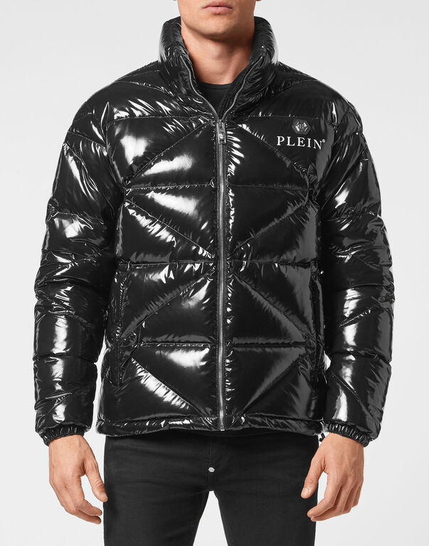 Jacket Hexagon black