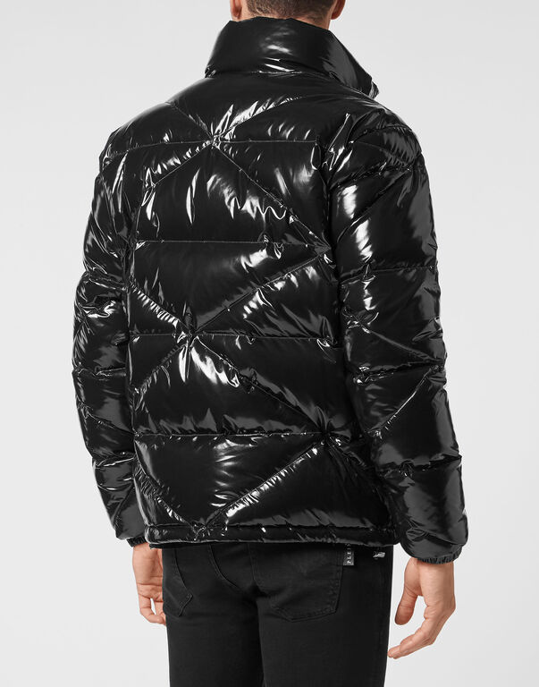 Jacket Hexagon black