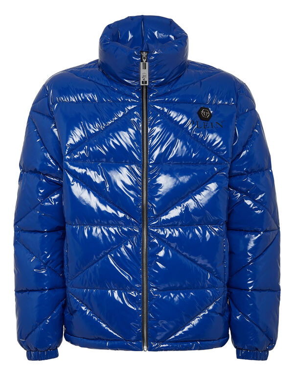Jacket Hexagon dark blue