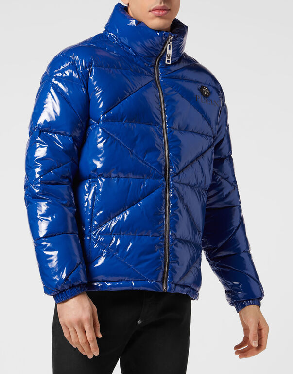 Jacket Hexagon dark blue