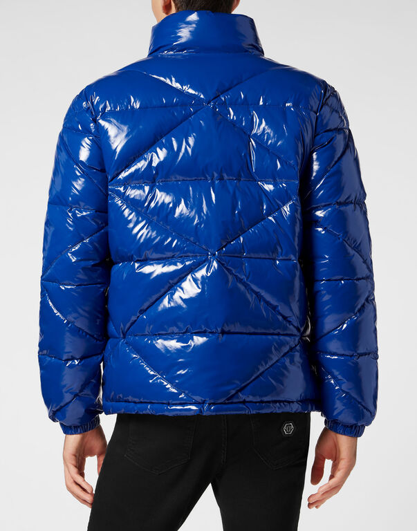 Jacket Hexagon dark blue