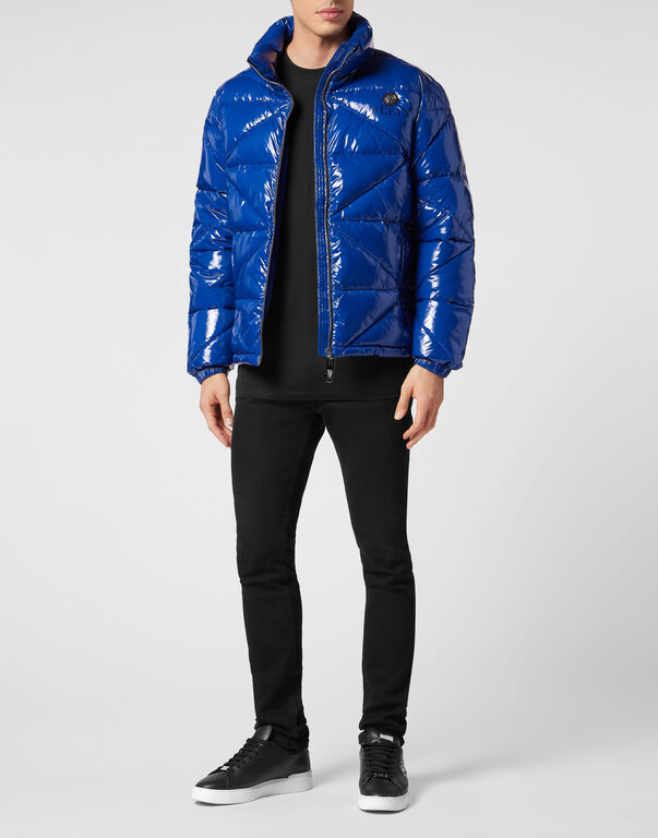 Jacket Hexagon dark blue