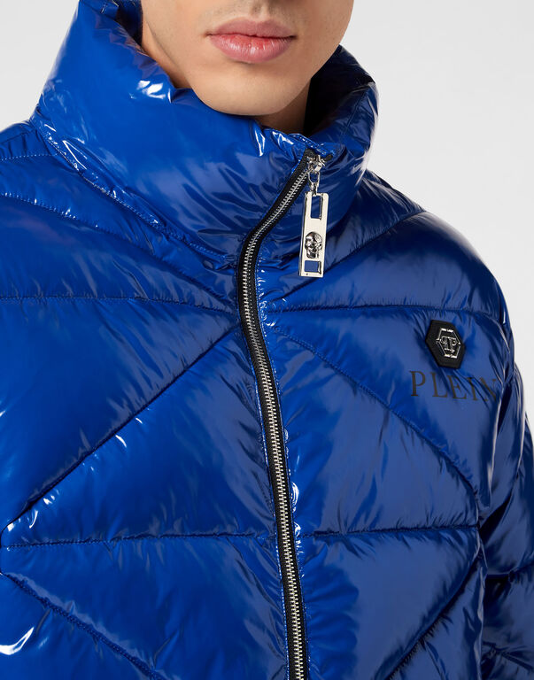 Jacket Hexagon dark blue