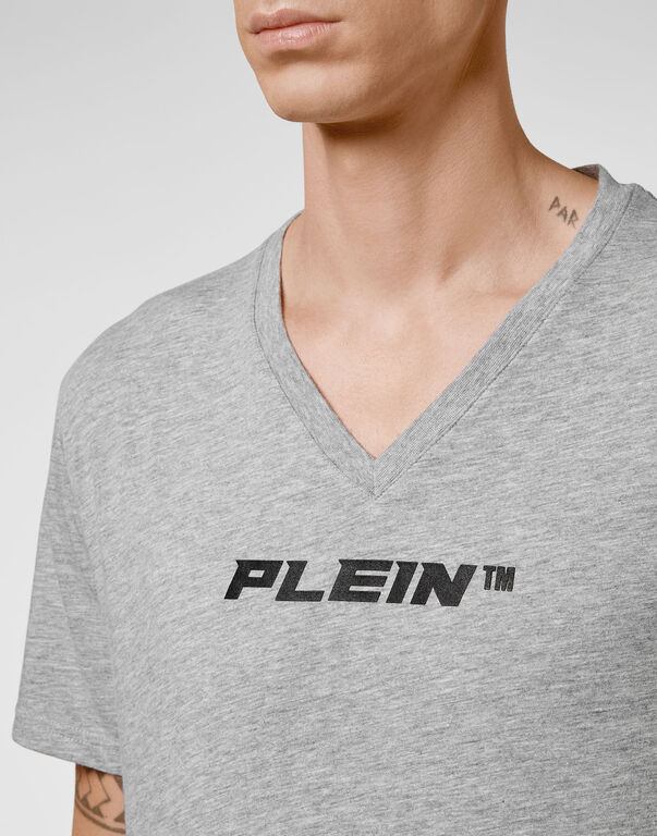 T-shirt V-Neck SS grey 5 T-shirt V-Neck SS grey