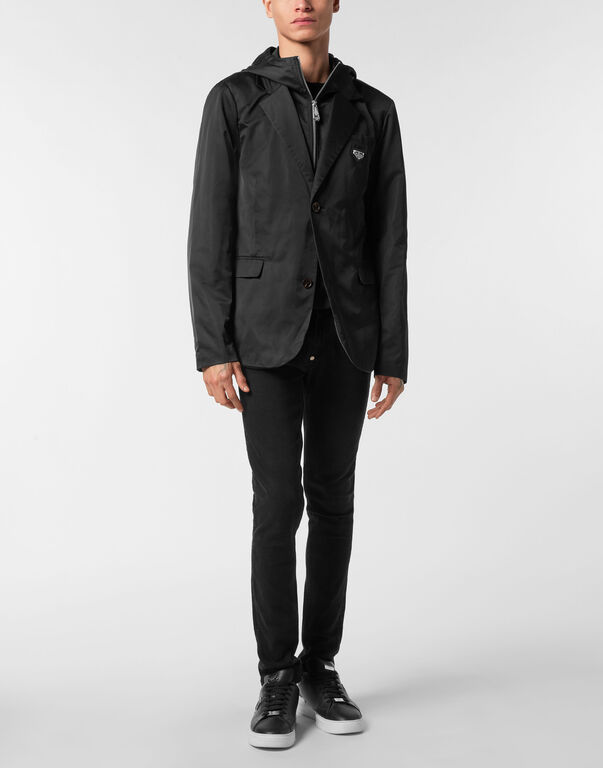 Blazer Hoodie Gigolo Fit black