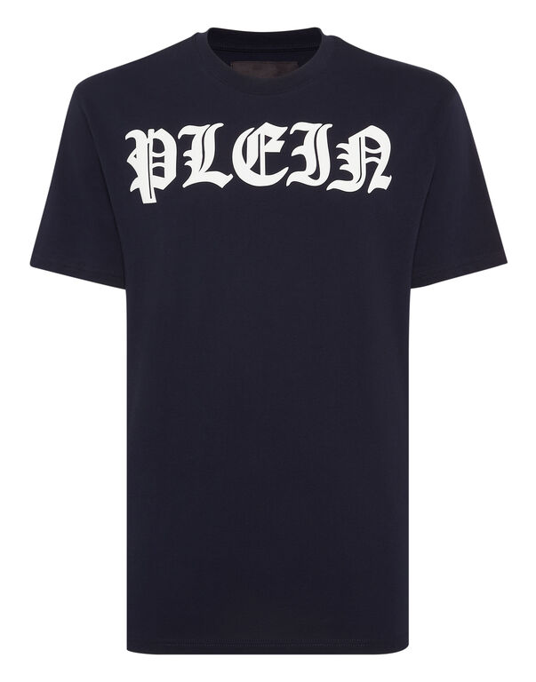 Round Neck T-Shirt Gothic Plein navy