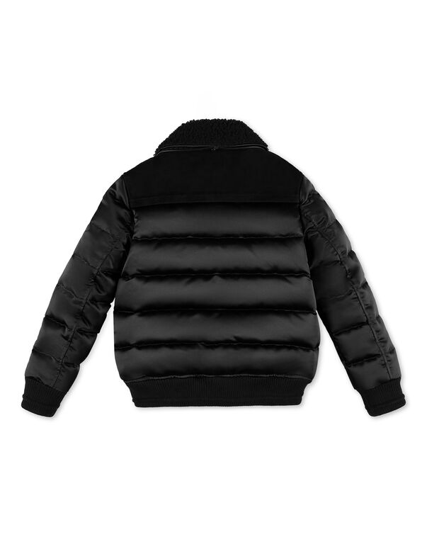 Bomber Iconic Plein black