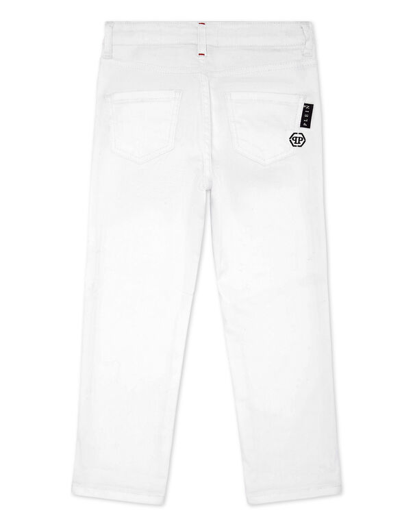 Denim Trousers Regular Fit Summer Snow