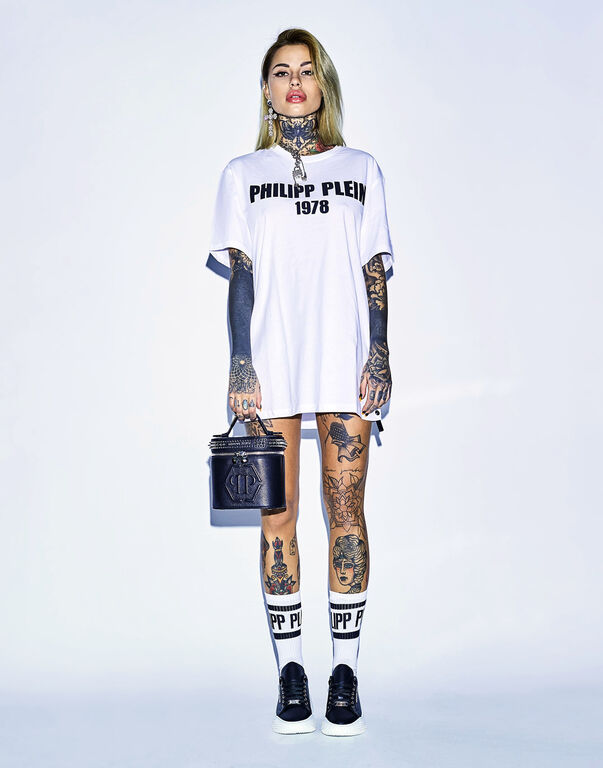 Round Neck T-Shirt 1978 white