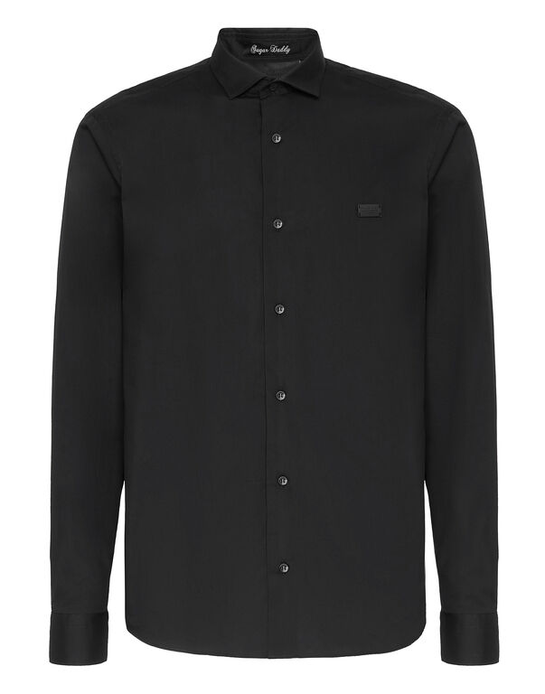 Shirt Sugar Daddy Cut LS Snake black