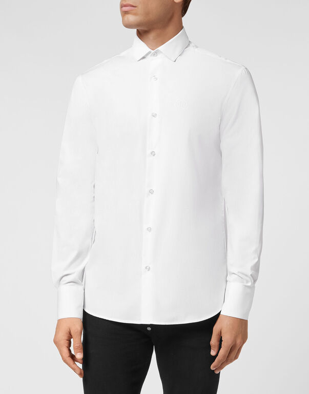 Shirt LS white
