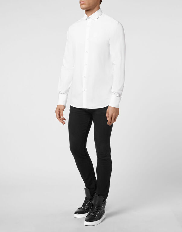 Shirt LS white