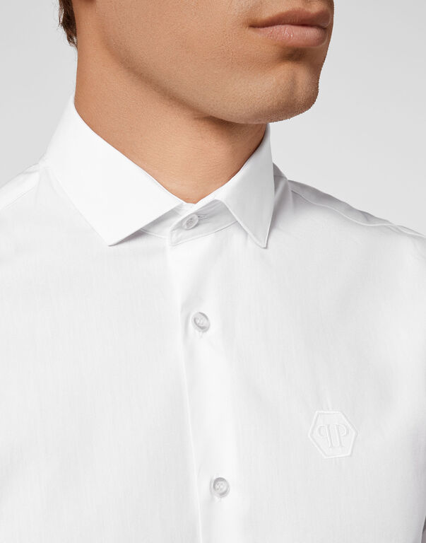 Shirt LS white
