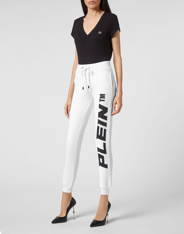 Jogging Trousers white