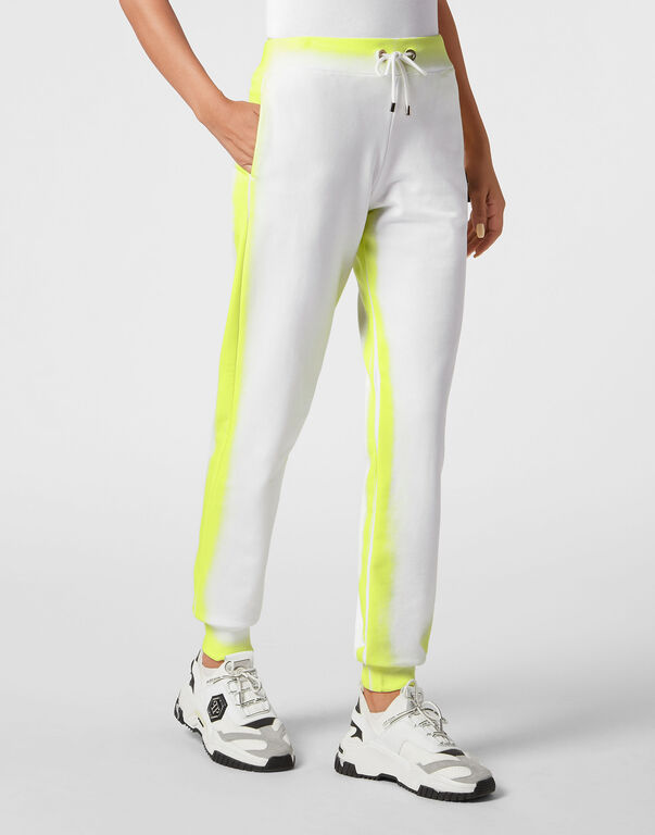 Jogging Trousers Fluo white