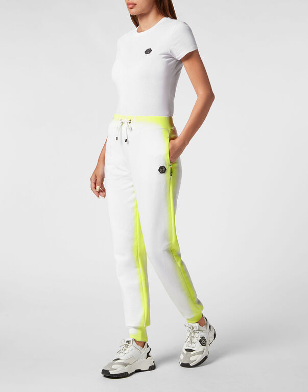 Jogging Trousers Fluo white
