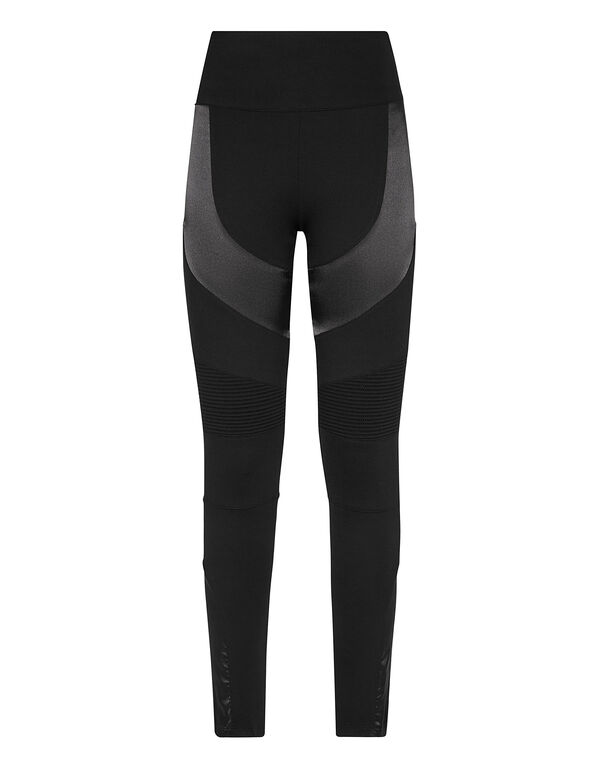 Leisurewear Biker LeggingsIconic Plein black