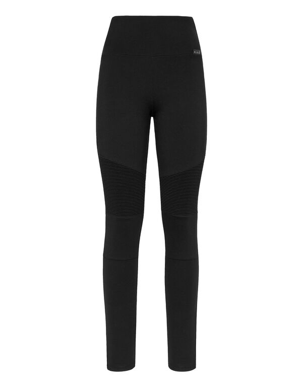Leisurewear Biker Leggings Iconic Plein black