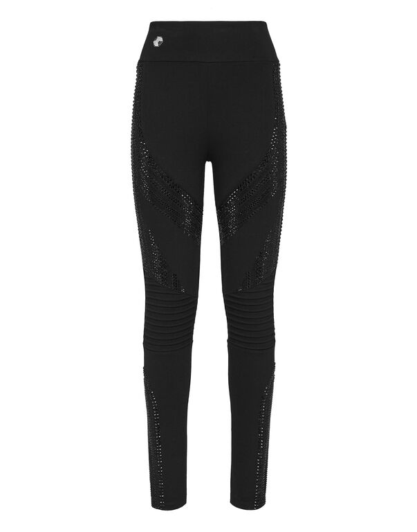 High Waisted Leggings Stones black