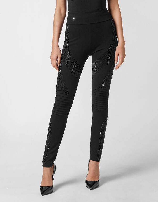 High Waisted Leggings Stones black
