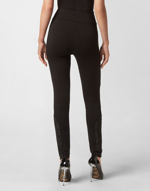 High Waisted Leggings Stones black