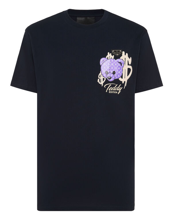 Round Neck T-Shirt Teddy navy