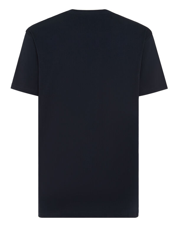 Round Neck T-Shirt Teddy navy