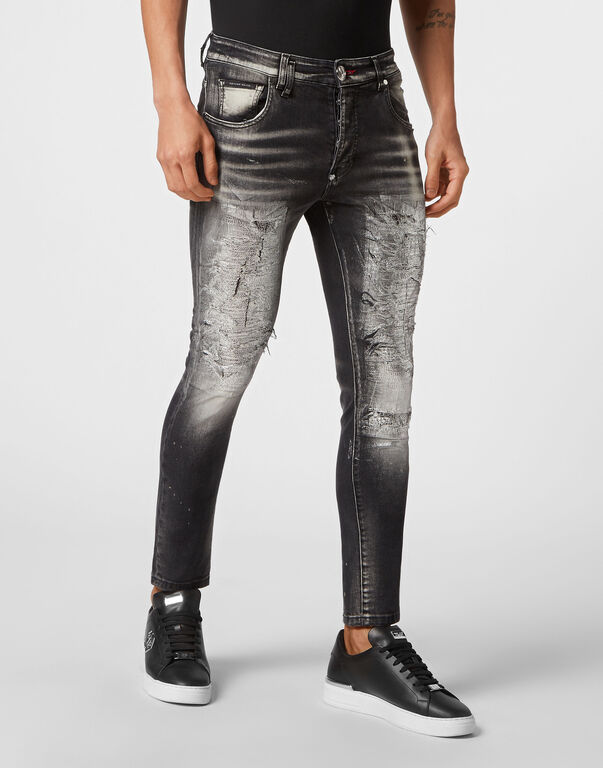 Denim Trousers Skinny Fit Black Panter 2 Denim Trousers Skinny Fit Black Panter