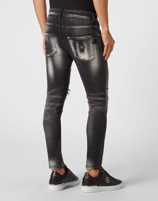 Denim Trousers Skinny Fit Black Panter 3 Denim Trousers Skinny Fit Black Panter