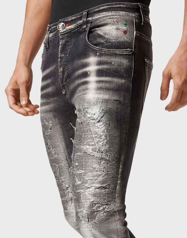 Denim Trousers Skinny Fit Black Panter 5 Denim Trousers Skinny Fit Black Panter