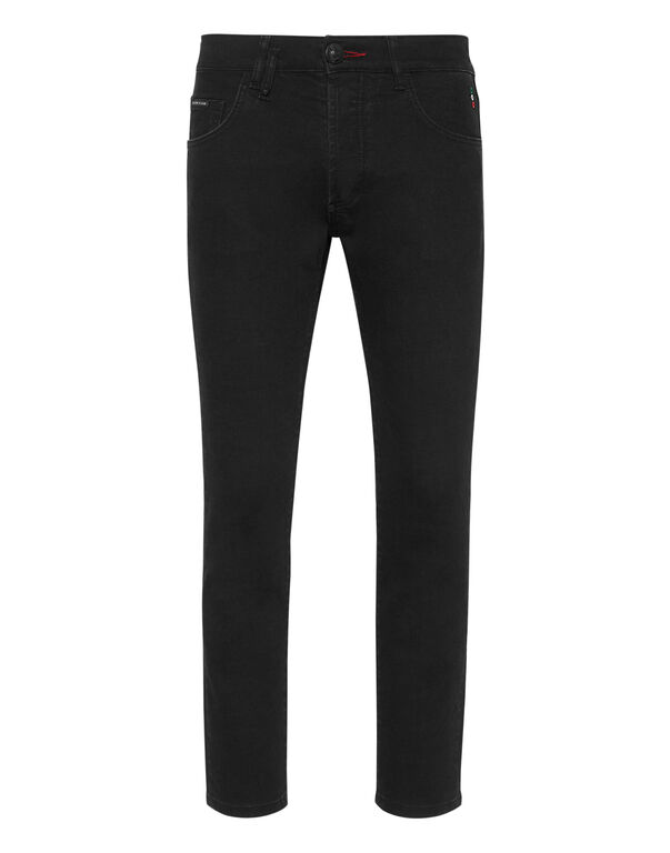 Denim Trousers Skinny Fit Lion Circus Summer Night