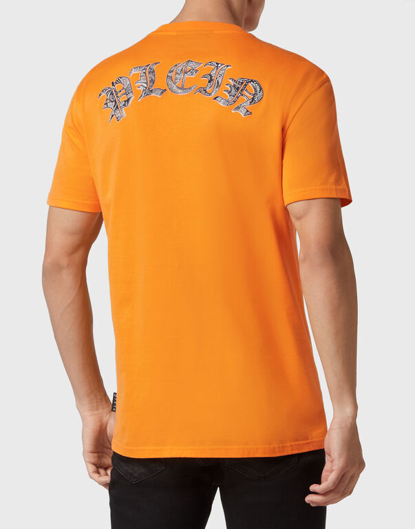 T-shirt Round Neck SS Paisley Teddy Bear orange 3 T-shirt Round Neck SS Paisley Teddy Bear orange