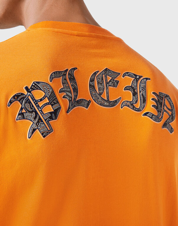 T-shirt Round Neck SS Paisley Teddy Bear orange 5 T-shirt Round Neck SS Paisley Teddy Bear orange