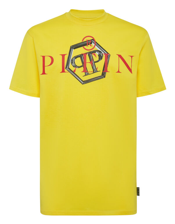 T-shirt Round Neck SS Philipp Plein TM yellow