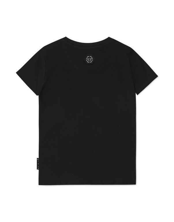 Man Fit T-shirt Teddy Bear black