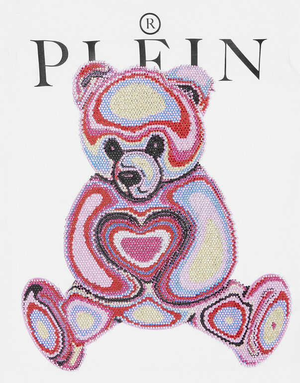 Man Fit T-shirt Teddy Bear white 3 Man Fit T-shirt Teddy Bear white